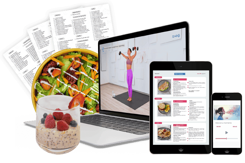 Mujer sintiéndose bien