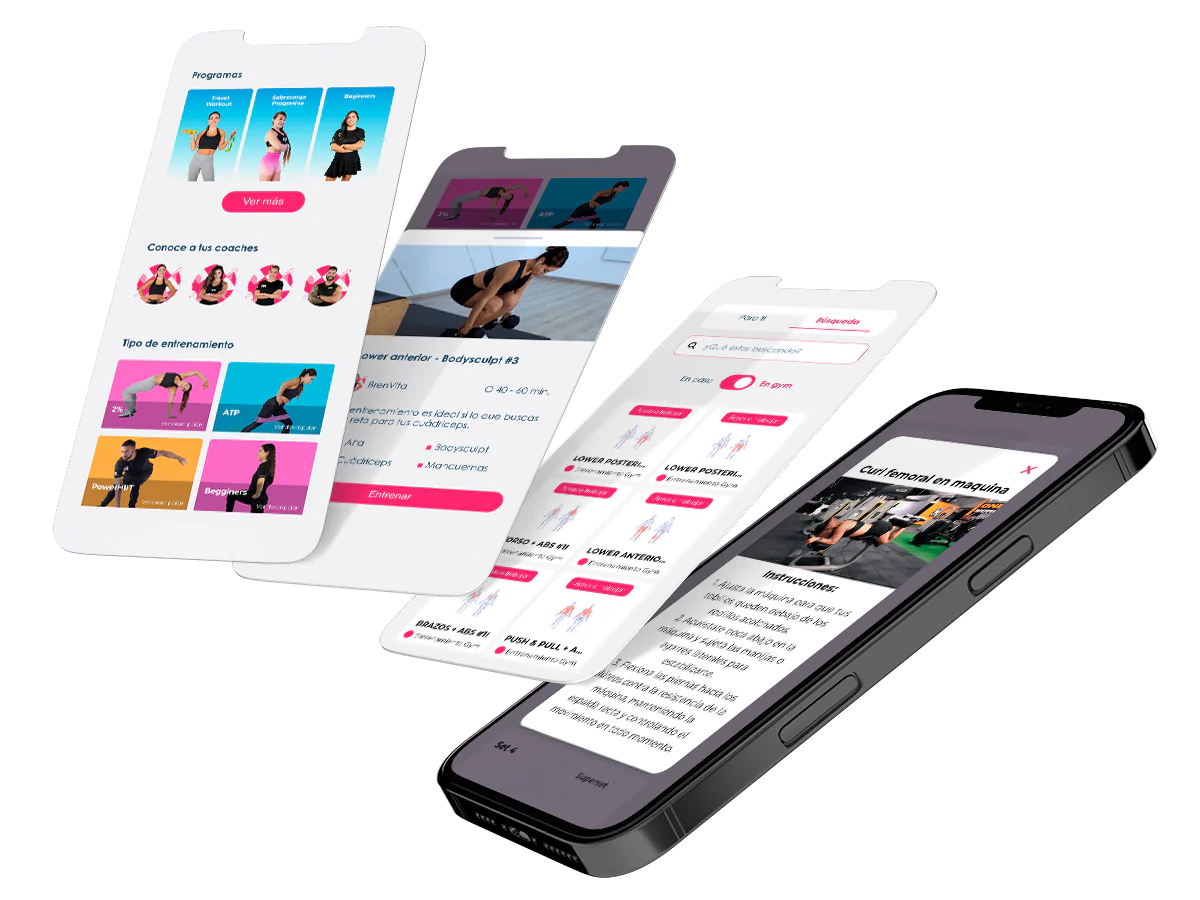 Mujer feliz y saludable después del reto