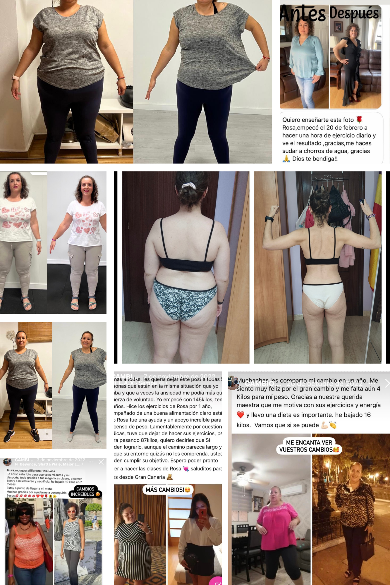 Testimonios de la comunidad